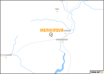 map of Imeni Kirova