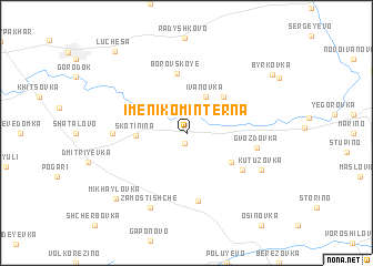 map of Imeni Kominterna