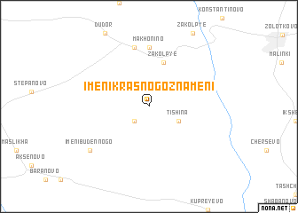 map of Imeni Krasnogo Znameni