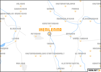 map of Imeni Lenina