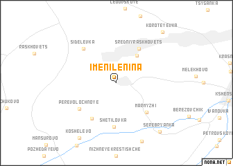 map of Imeni Lenina