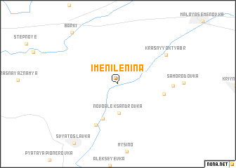 map of Imeni Lenina