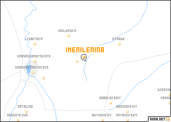 map of Imeni Lenina