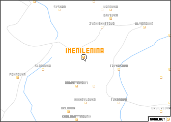 map of Imeni Lenina