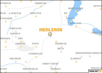 map of Imeni Lenina