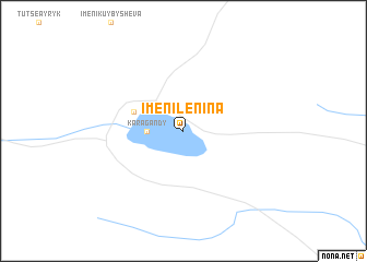 map of Imeni Lenina