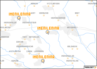 map of Imeni Lenina