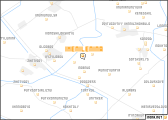 map of Imeni Lenina