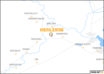 map of Imeni Lenina