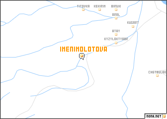 map of Imeni Molotova