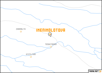 map of Imeni Molotova