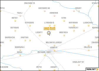 map of Imenin