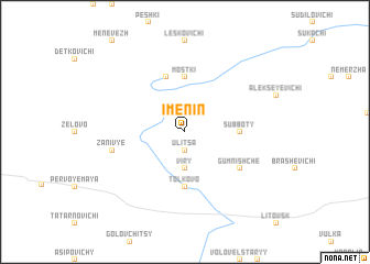 map of Imenin