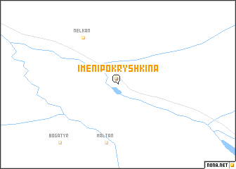 map of Imeni Pokryshkina