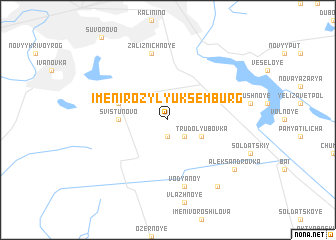 map of Imeni Rozy Lyuksemburg