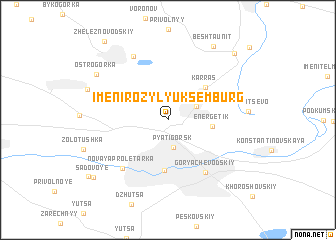 map of Imeni Rozy Lyuksemburg