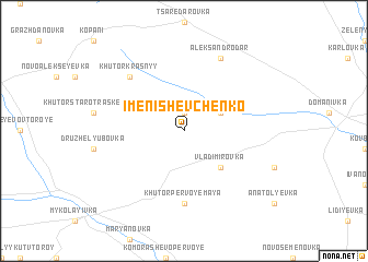 map of Imeni Shevchenko