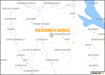 map of Imeni Shevchenko