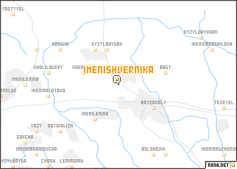 map of Imeni Shvernika