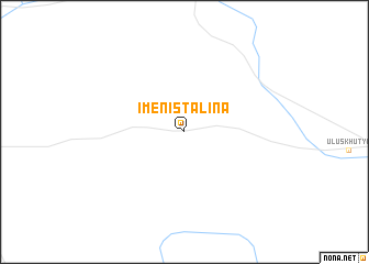 map of Imeni Stalina