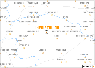 map of Imeni Stalina