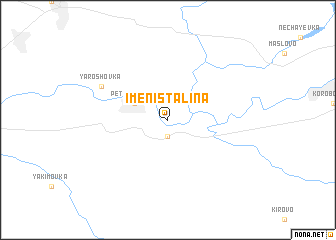 map of Imeni Stalina