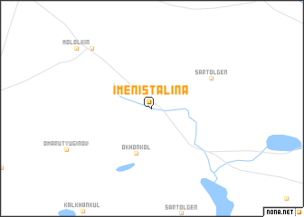 map of Imeni Stalina