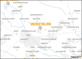 map of Imeni Stalina