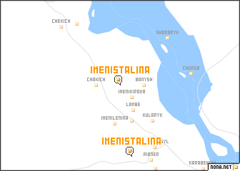 map of Imeni Stalina