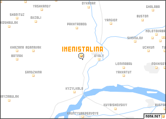 map of Imeni Stalina