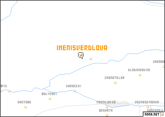 map of Imeni Sverdlova