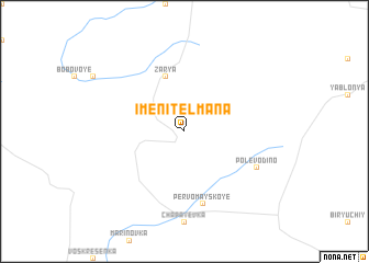 map of Imeni Tel\