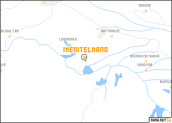 map of Imeni Telʼmana