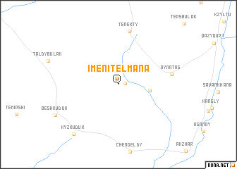 map of (( Imeni Telʼmana ))
