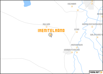 map of Imeni Telʼmana