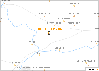 map of Imeni Tel\