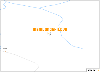 map of Imeni Voroshilova