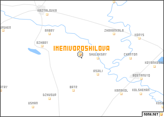 map of Imeni Voroshilova