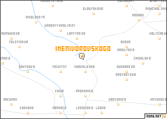 map of Imeni Vorovskogo