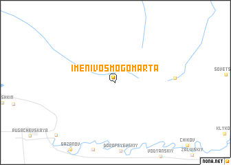 map of Imeni Vos\