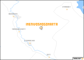 map of Imeni Vos\