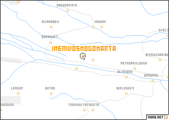 map of Imeni Vosʼmogo Marta