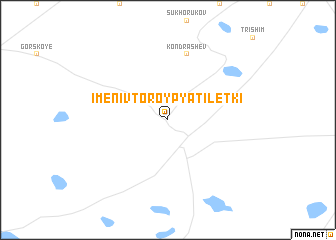 map of Imeni Vtoroy Pyatiletki