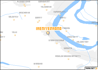 map of Imeni Yermana