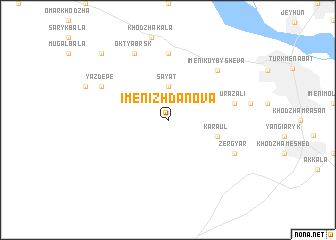 map of Imeni Zhdanova