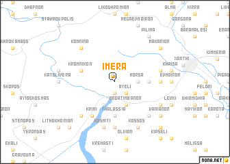 map of Ímera