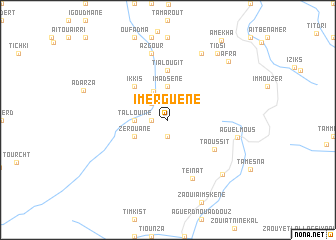 map of Imerguene