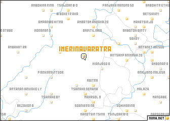 map of Imerinavaratra