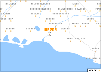 map of Ímeros