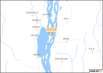 map of Imese